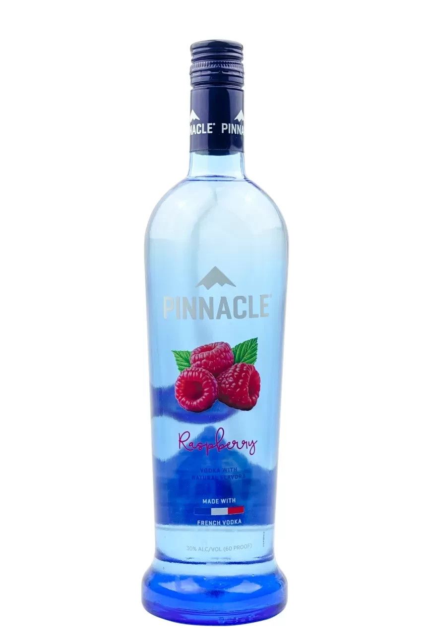 Pinnacle Raspberry Flavored Vodka 60Proof 1 Ltr