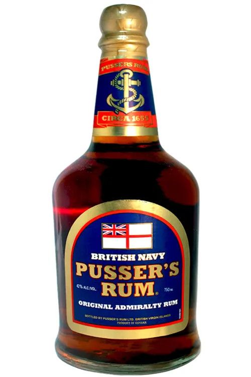 Pussers British Navy Rum Gunpowder 109Proof 750ml