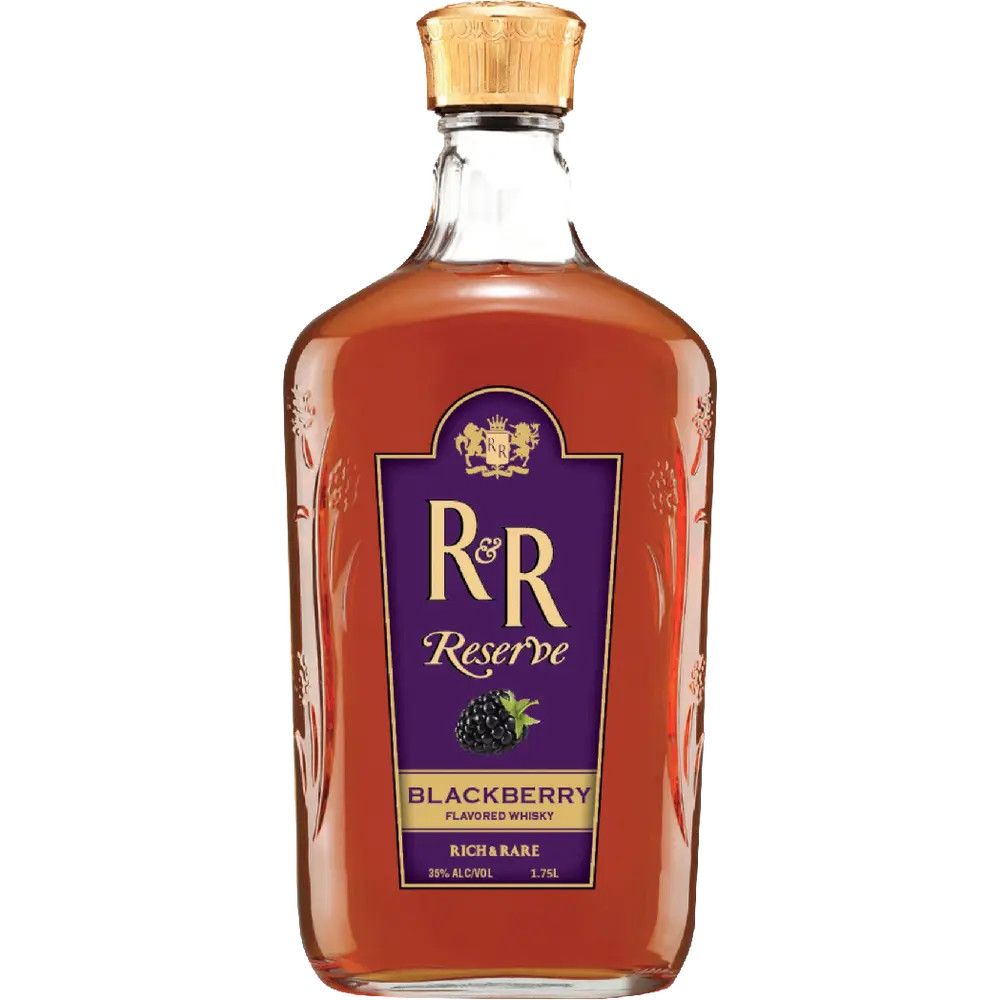 Rich &amp; Rare Reserve Blackberry Flavored Whiskey 70proof Pet 1.75 Ltr