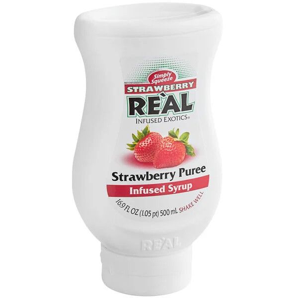 Real Strawberry Puree Infused Syrup 16.9oz
