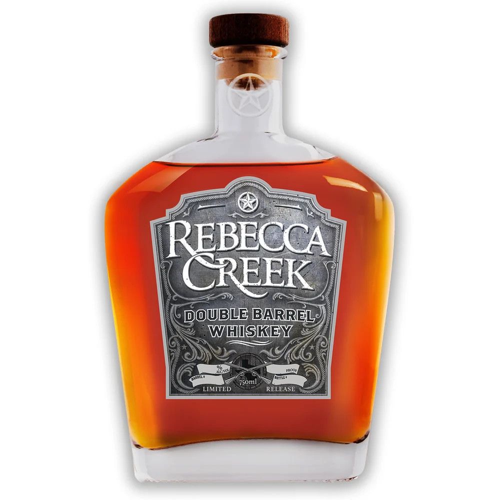 Rebecca Creek Double Barrel Bourbon TX Whiskey 80Proof 750ml