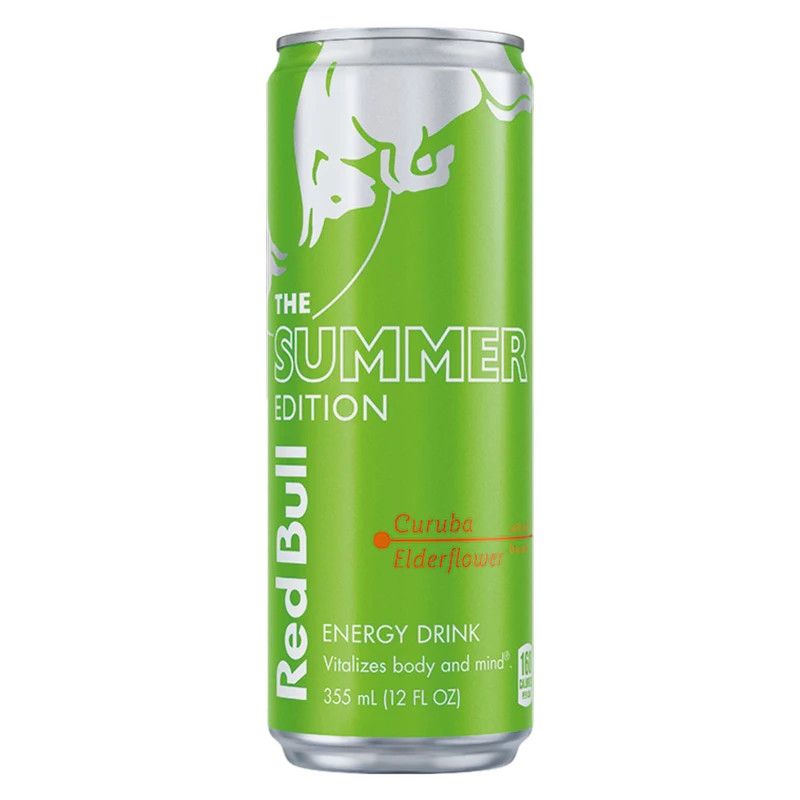 Red Bull Summer Edition Curuba Elderflower Energy Drink 12oz