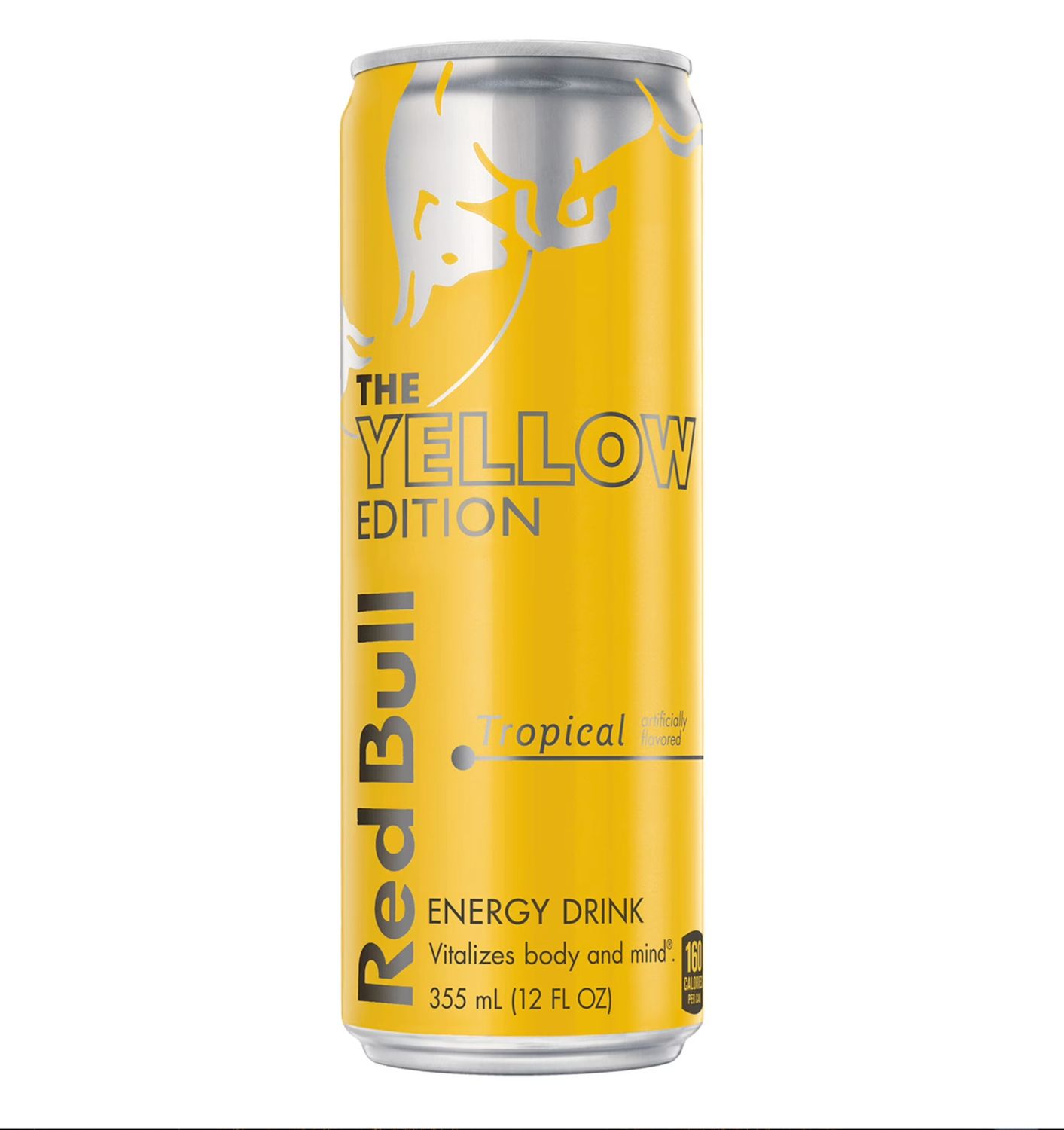 Red Bull Tropical Yellow Edition 12oz Can