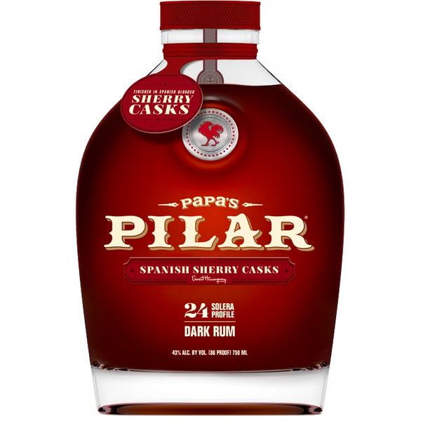 Papa's Pilar Dark Rum 24 Solera Profile 86Proof 750ml