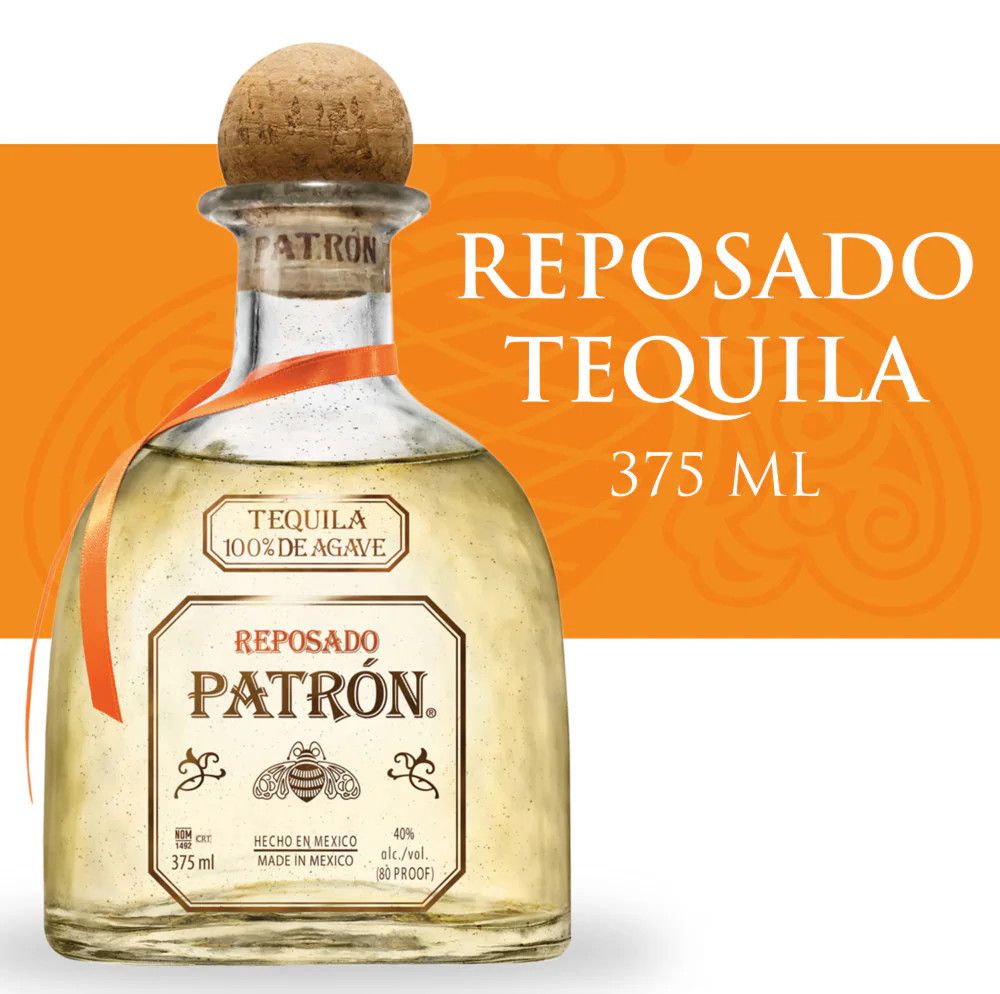 Patron Reposado Tequila 80Proof 375ml