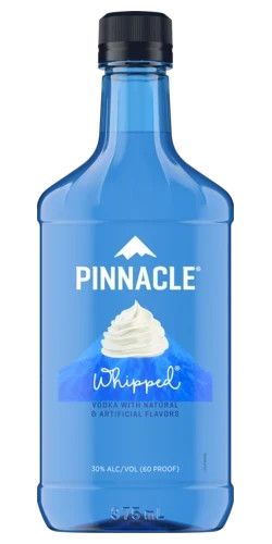 Pinnacle Whipped Cream 60Proof Pet 375ml