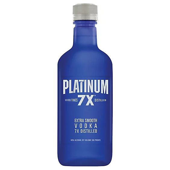 Platinum 7X Vodka 80Proof Pet 750ml