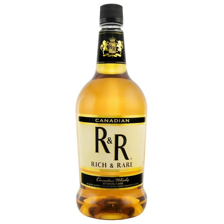 Rich &amp; Rare Canadian Whiskey 80Proof Pet 1.75 Ltr