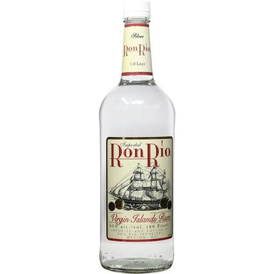 Ron Rio Silver Rum 80Proof 1 Ltr