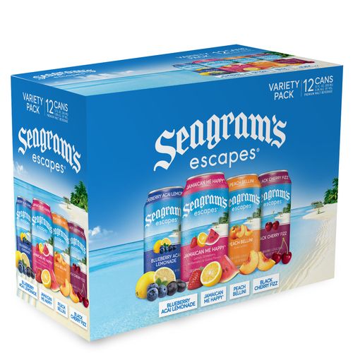 Seagram's Escapes Variety Pack 12pk 12oz Cans