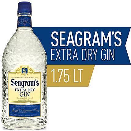 Seagrams Extra Dry Gin 80Proof 1.75 Ltr