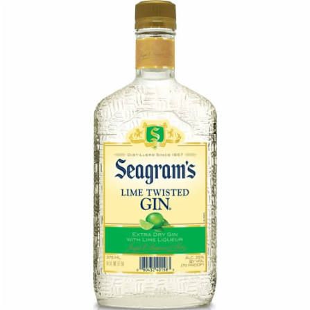Seagrams Twisted Lime Gin 70Proof 375ml
