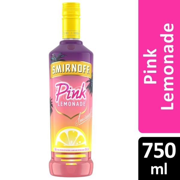 Smirnoff Pink Lemonade Flavored Vodka 60Proof 750ml