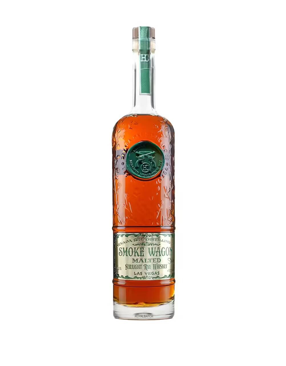 Smoke Wagon Malted Straight Rye Whiskey 119.44Proof 750ml