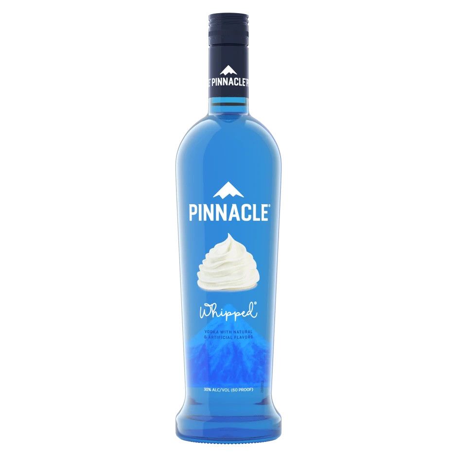Pinnacle Whipped Cream 60Proof Pet 750ml