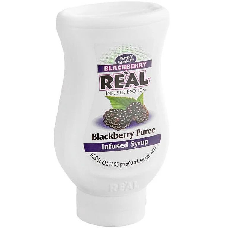Real Blackberry Puree Infused Syrup 16.9oz