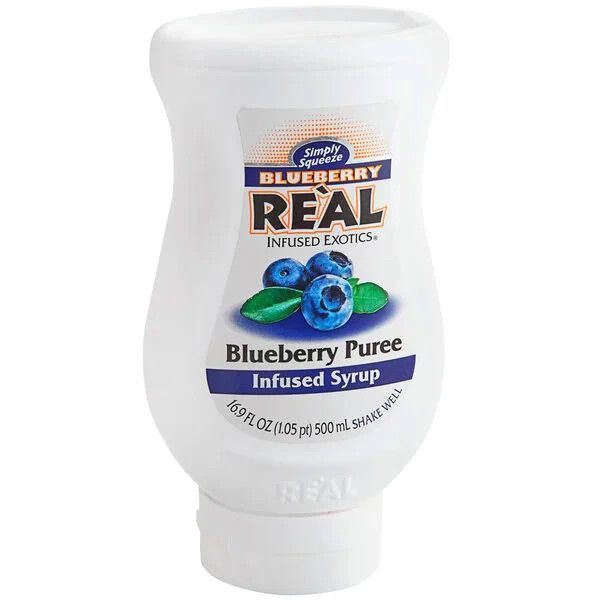 Real Blueberry Puree Infused Syrup 16.9oz