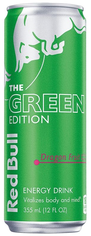 Red Bull Dragon Fruit Green Edition 12oz Can