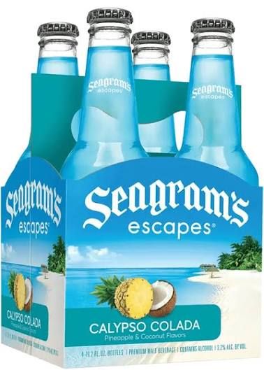 Seagram's Escapes Calypso Colada 4pk 11oz Bottles