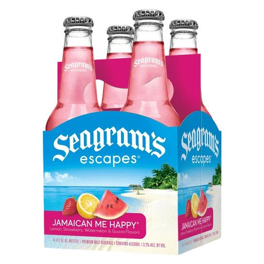Seagram's Escapes Jamaican Me Happy 4pk 12oz Bottles