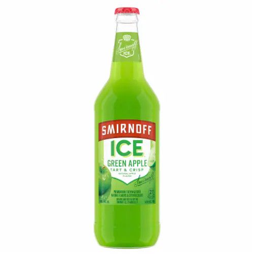 Smirnoff Ice Green Apple Single Bottle 24oz