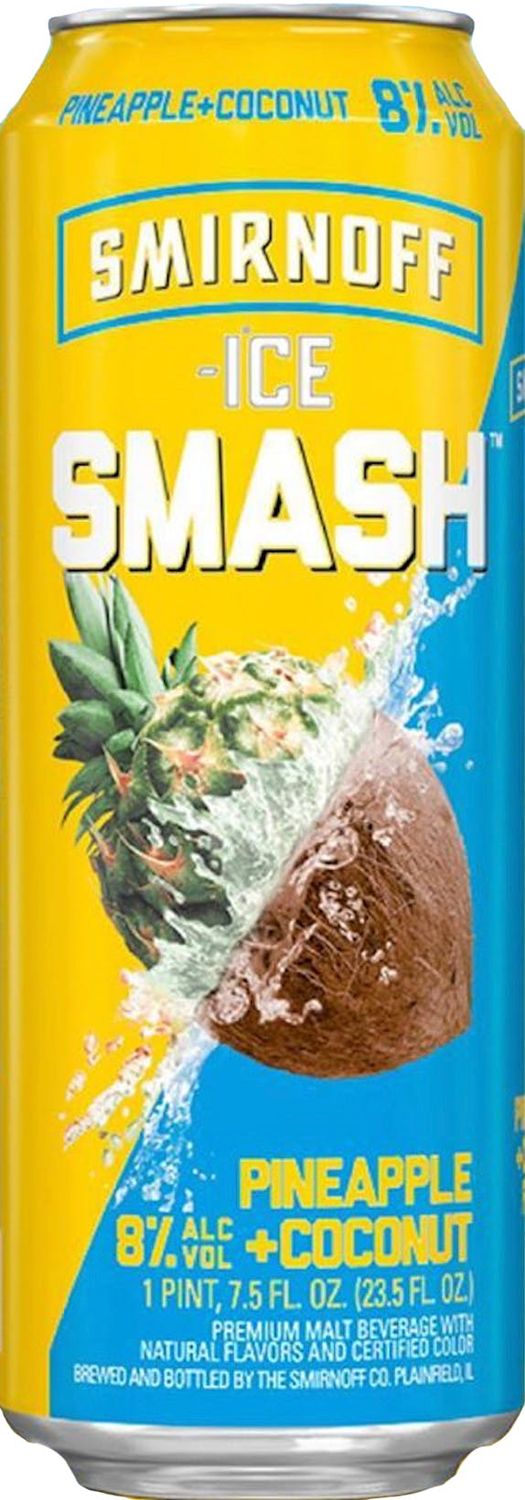 Smirnoff Ice Smash Pineapple Coconut Single Can 23.5oz