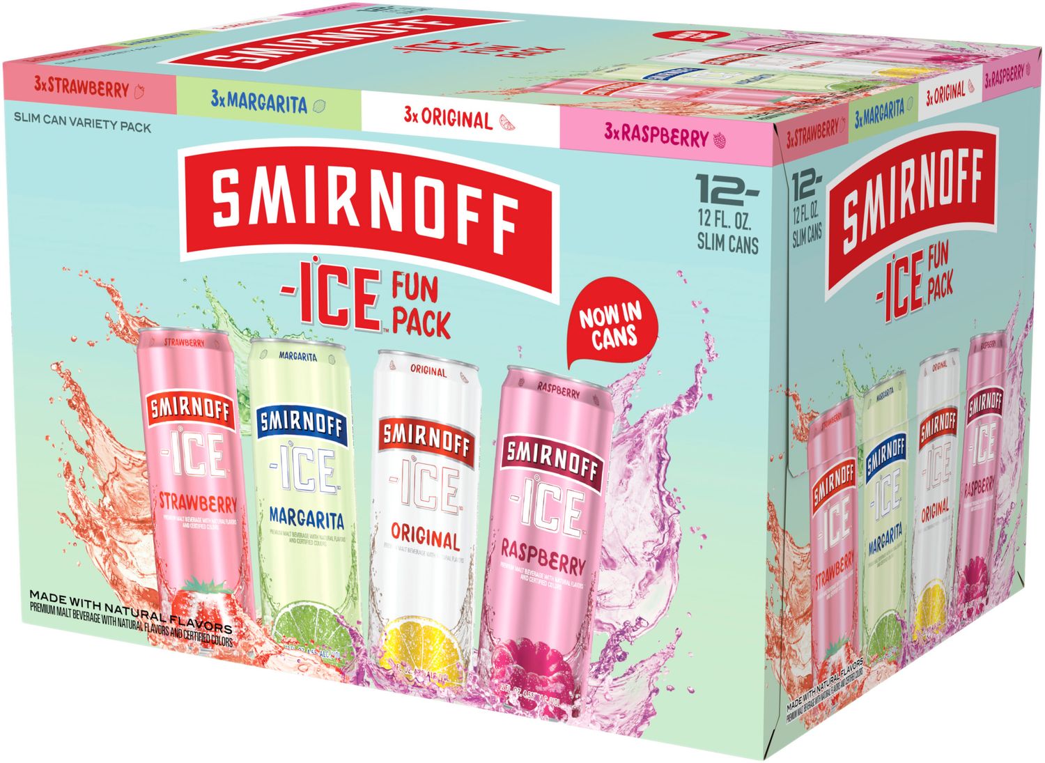 Smirnoff Variety Fun Pack 12pk 12oz can