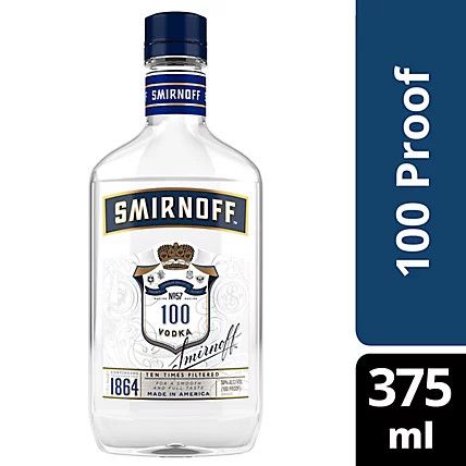 Smirnoff Vodka 100Proof 375ml