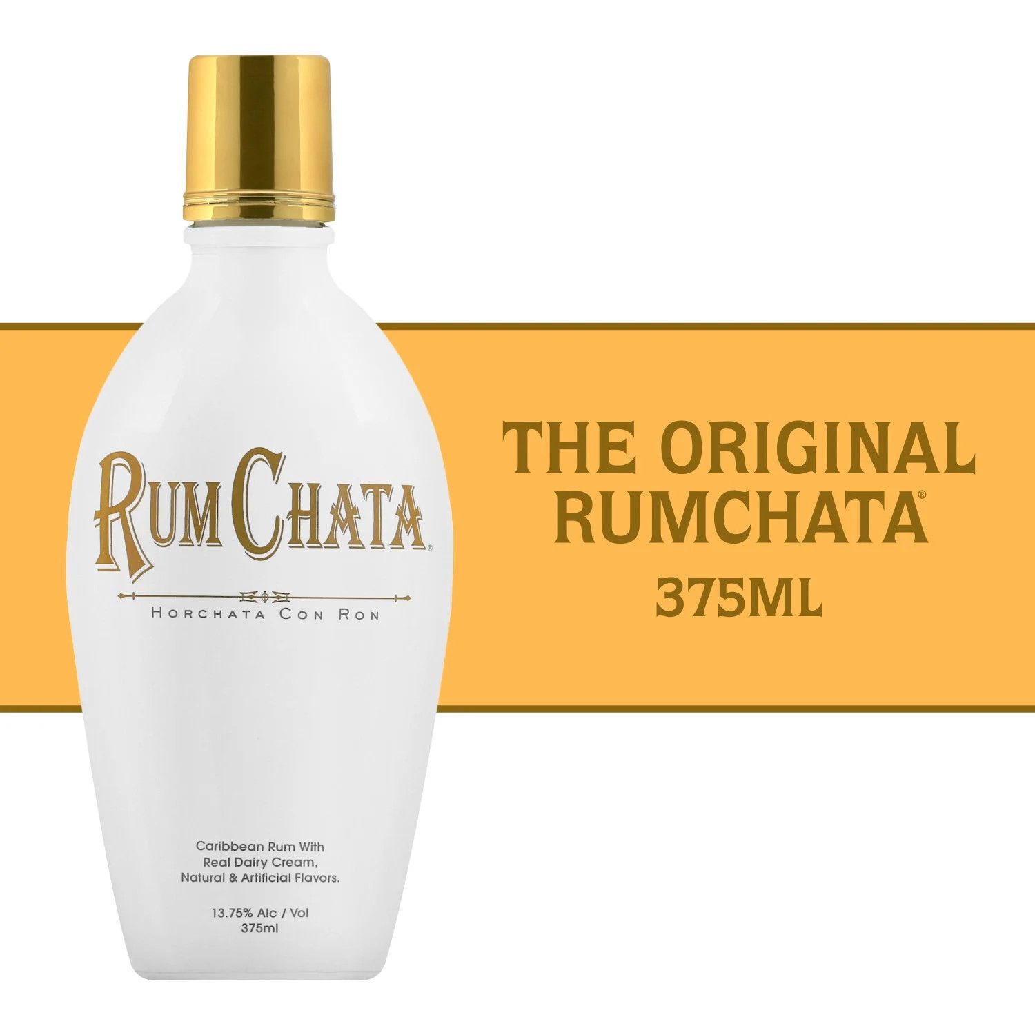 Rumchata Cream Liqueur Horchata Con Rum 27.5Proof 375ml