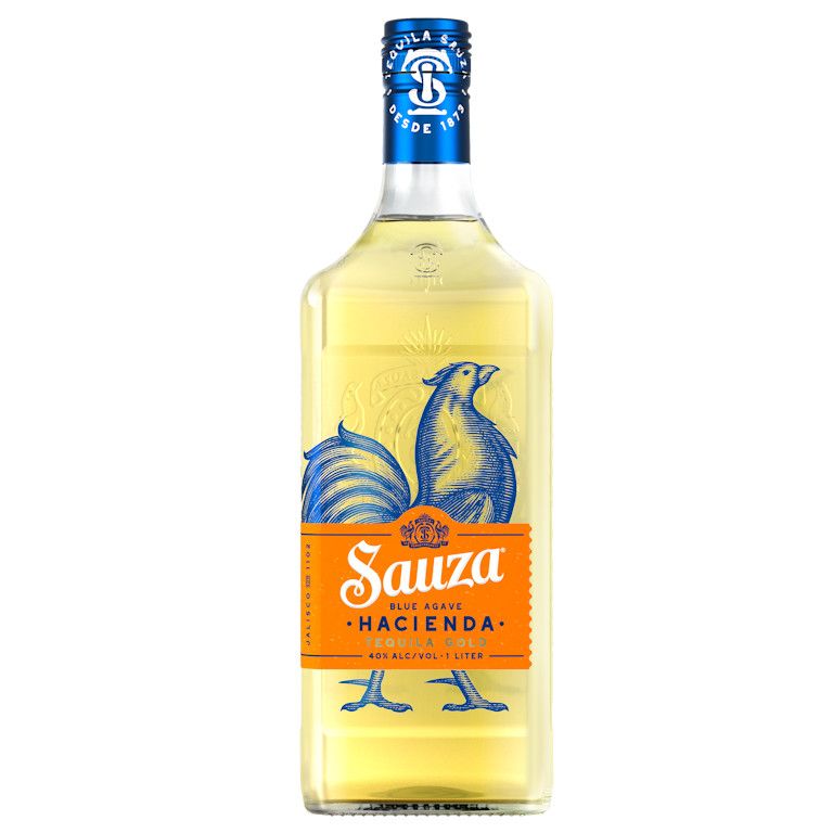 Sauza Hacienda Tequila Gold 80Proof 1 Ltr