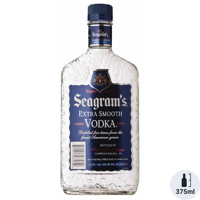 Seagrams Original Vodka 80Proof 375ml