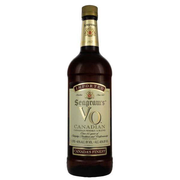 Seagrams Vo Canadian Whiskey 80Proof 1 Ltr
