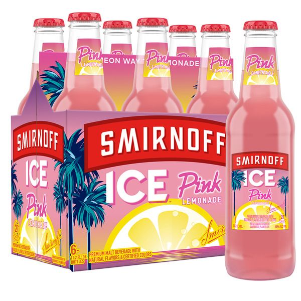 Smirnoff Ice Pink Lemonade 6pk 11.2oz Bottles