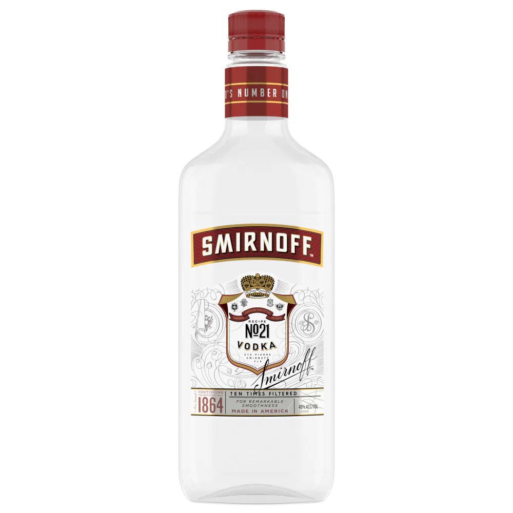 Smirnoff Original Vodka 80Proof Pet 750ml