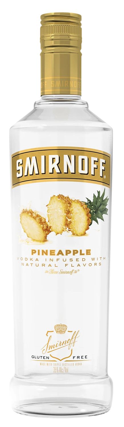 Smirnoff Pineapple Flavored Vodka 70Proof 750ml