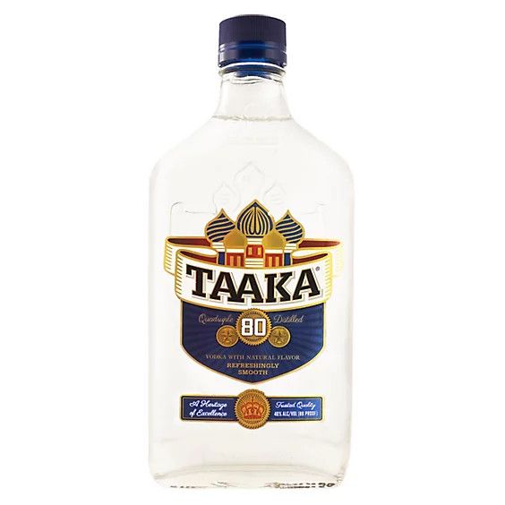 Taaka Vodka 80Proof Pet 375ml