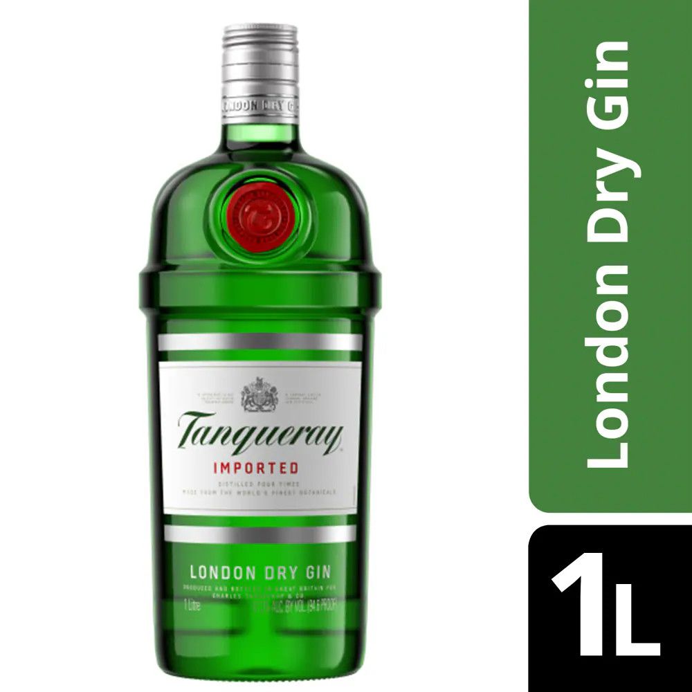 Tanqueray London Dry Gin 94.6Proof 1 Ltr