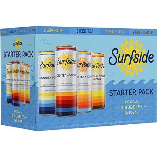 Surfside RTD Iced Tea Pack 8pk 12oz Cans