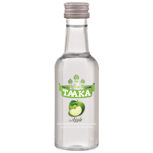 Taaka Apple Flavored Vodka 50ml