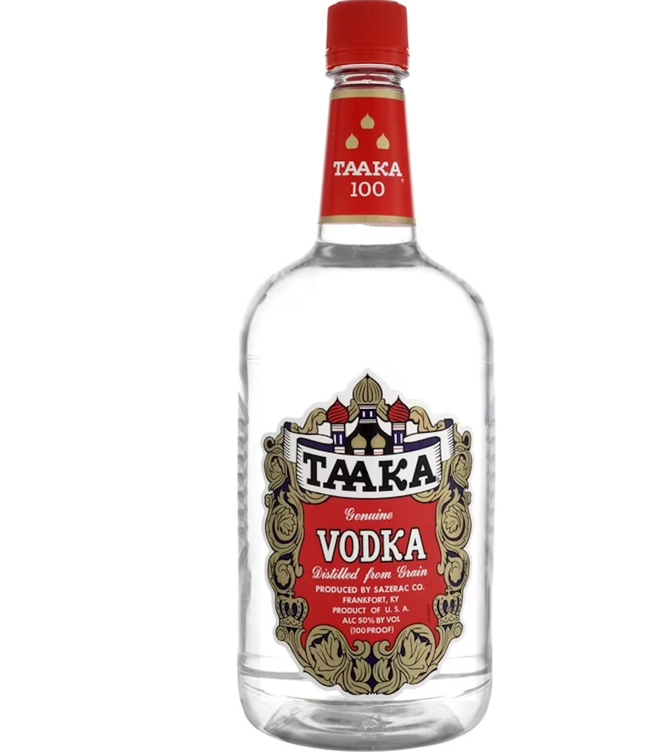 Taaka Vodka 100Proof Pet 1.75 Ltr