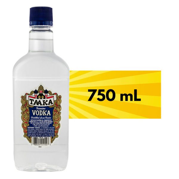 Taaka Vodka 80Proof Pet 750ml