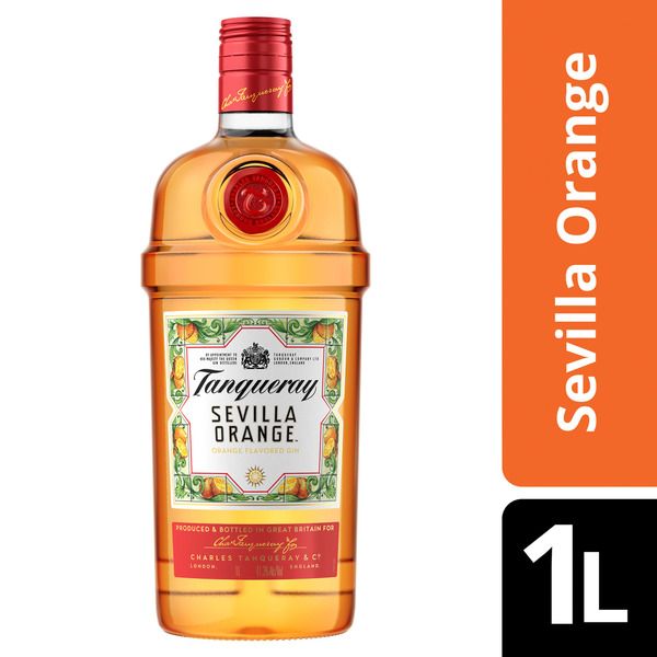 Tanqueray Gin Sevilla Orange 82.6Proof 1 Ltr