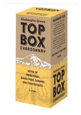 Top Box Chardonnay Box Wine 3 Ltr