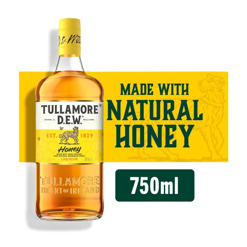 Tullamore Dew Honey Irish Whiskey Liqueur 70Proof 750ml