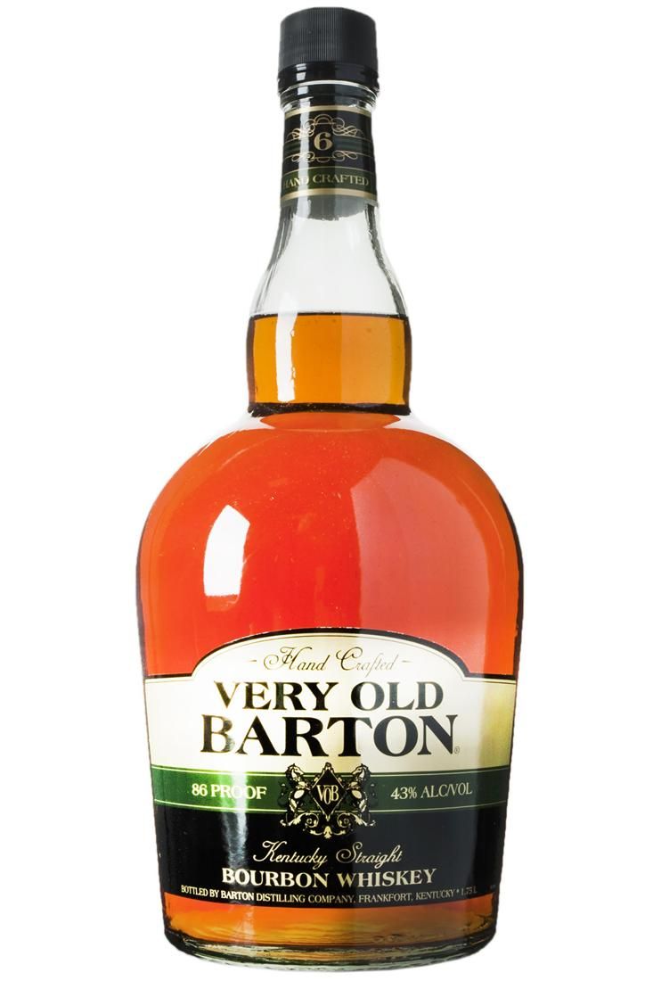 Very Old Barton Straight Bourbon 86Proof 1.75 Ltr