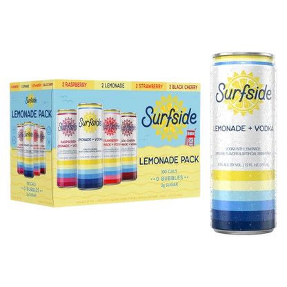 Surfside RTD Lemonade Pack 8pk 12oz Cans