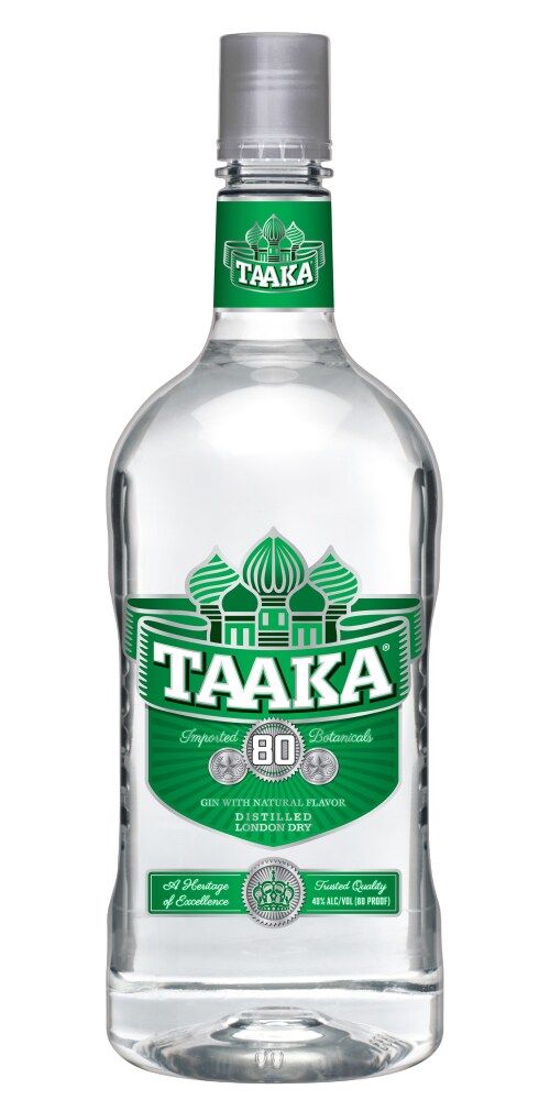 Taaka Gin 80Prooof Pet 1.75 Ltr