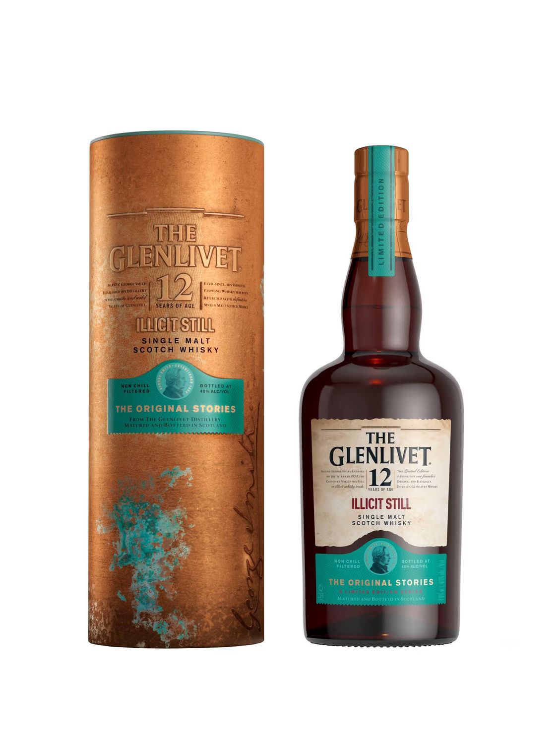 The Glenlivet 12Year Illicit Still Single Malt Scotch Whiskey 96Proof 750ml