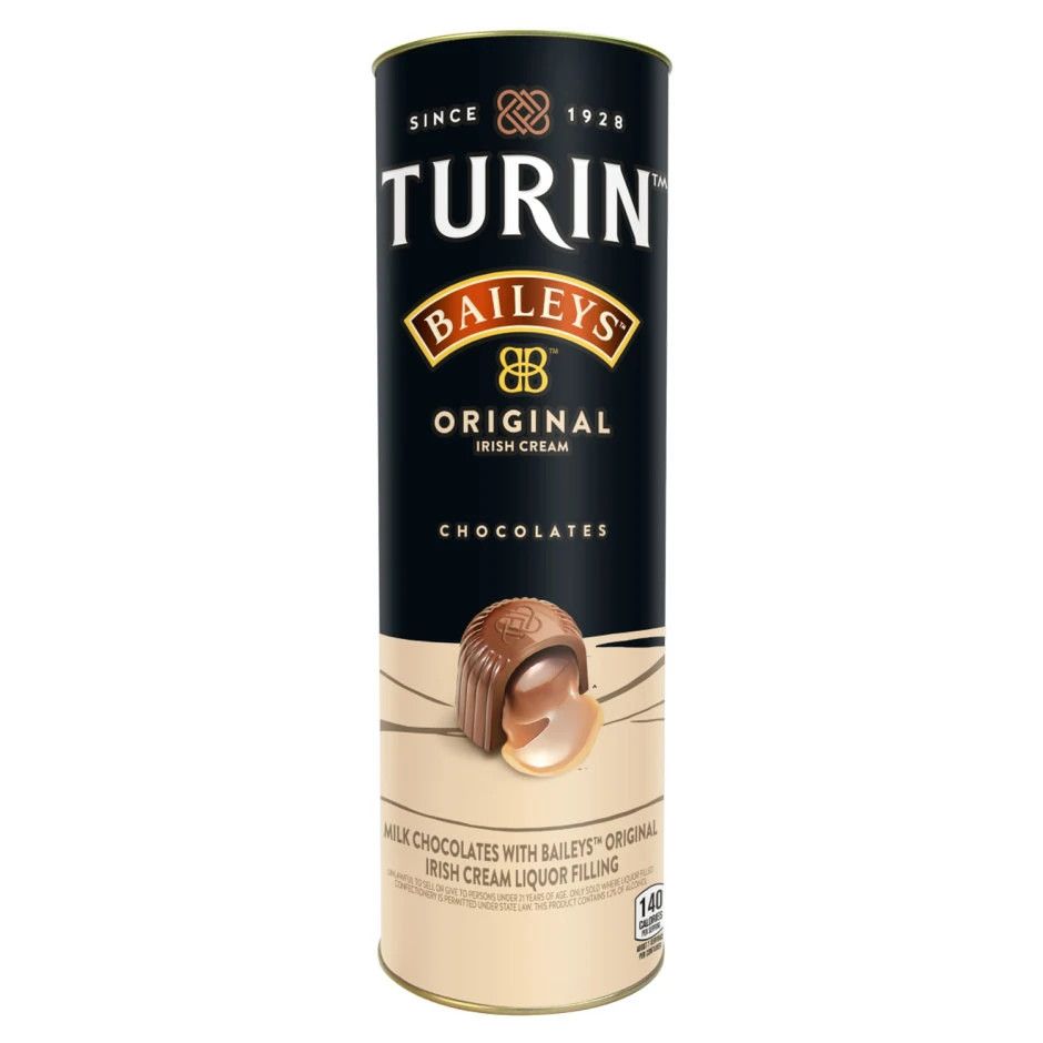 Turin Baileys Liqueur Chocolate Tube, 7 oz