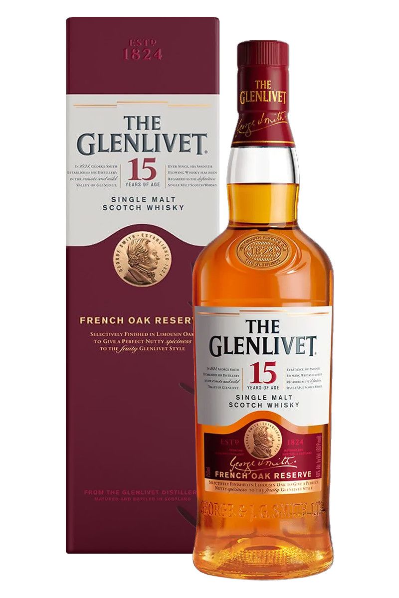 The Glenlivet 15Year French Oak Reserve 80Proof 750ml